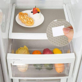  12 PCS Refrigerator Mats with 50 pcs Double-Sided Stickers￼