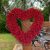  Heart-Shaped Valentine’s Day Wreath￼