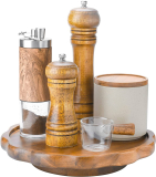 Organizer 10″ Wooden Lazy Susan￼