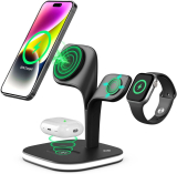  3 in 1 Fast Magnetic Charging Station￼