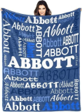 Personalized Name Blanket￼
