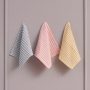 3 Pcs Natural Cotton Waffle Weave Table Rags￼
