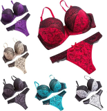 Women 2 Piece Sexy Lingerie Bra