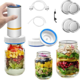 Electric Mason Jar Vacuum Sealer Kit￼