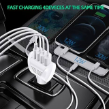 4 USB Port Fast USB Car Charger