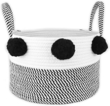  Cotton Rope Storage Basket￼