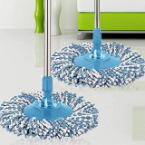 Replacement 360 Rotating Head Easy Mag-ic Microfiber Spinning Floor Mop Head