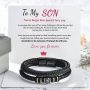 To My Son Bracelet￼