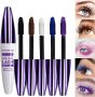 5D Silk Fiber Double Brush Mascara Waterproof￼