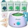 Wax Warmer with Hard Wax Beads for Hair Removal￼