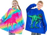 Kids Wearable Blanket Hoodie￼