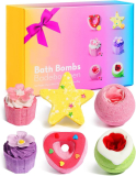  6 PCS Aromatherapy Bath Bomb Gift Set￼
