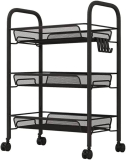  3 Tier Classic Storage Rolling Cart￼