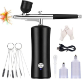 Airbrush Kit with Compressor Portable Cordless