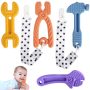 Baby Silicone Teething Toys- 4 Pack