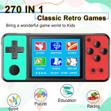 Handheld Game Console for Kids Adults with 270 Classic Retro Games