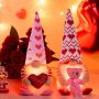 2 Pcs Valentines Day Lighted Gnomes￼