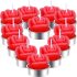 KIDS VALENTINES DIY SLIME KIT WITH VALENTINE GIFT CARDS ￼