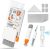 10-in-1 Electronic Earbud Camera Lens Cleaning Brush Pen Tool￼