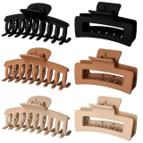 6pcs Hair Claw Clips￼