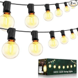 100ft Outdoor String Lights￼
