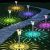8 Pack Solar Color Changing Pathway Lights￼