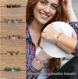  Natural Stone Beads Bracelet￼