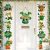  St. Patrick’s Day Porch Sign Decorations￼