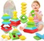  30Pcs Stacking Toys for Baby/Toddlers￼