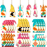 12pcs Gnome Easter Tree Ornaments￼