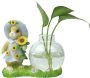 Easter Rabbit Hydroponics Flower Vase Plant Terrarium