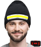  LED Beanie Hat With Running Light
