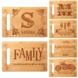  Personalized Cutting Board with Names￼