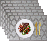 Placemats Set of 6, Heat Resistant Place Mats￼