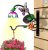 2 Pack Solar Garden Wall Decor Art Butterfly Plant Hanger Hooks￼