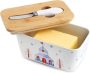 Large Ceramic Butter Dish Set￼