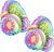 2 Pieces Music Themed Party Balloons Headset Foil Balloons￼