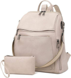 Leather Backpack Purse for Women￼