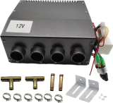 ￼ Heater 4 Ports 8500 BTU 3 Speed Fan 80 CFM for Car Truck Boat RV