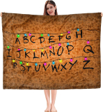 Stranger Things Throw Blanket￼