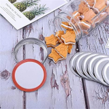 10 Count Regular Mouth Canning Lids for Jars