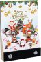 Christmas Party 3D Sticky Notes Paper Memo Pad, Cute 3D Paper Carving Art Notepad￼