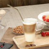  3Pcs Multicolor Stainless Steel Metal Drinking