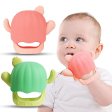 2 Packs Silicone Baby Teether Toy￼