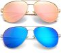  Oversized Aviator Sunglasses (2 pack)￼
