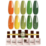 Gel Nail Polish Set –6 or 18 Pcs￼
