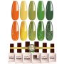 Gel Nail Polish Set –6 or 18 Pcs￼