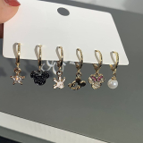  6PC Cute Earrings￼