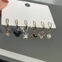 6PC Cute Earrings￼