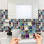 Waterproof 3D Stickers Wall Self-Adhesive 10pc Stickers Tile￼